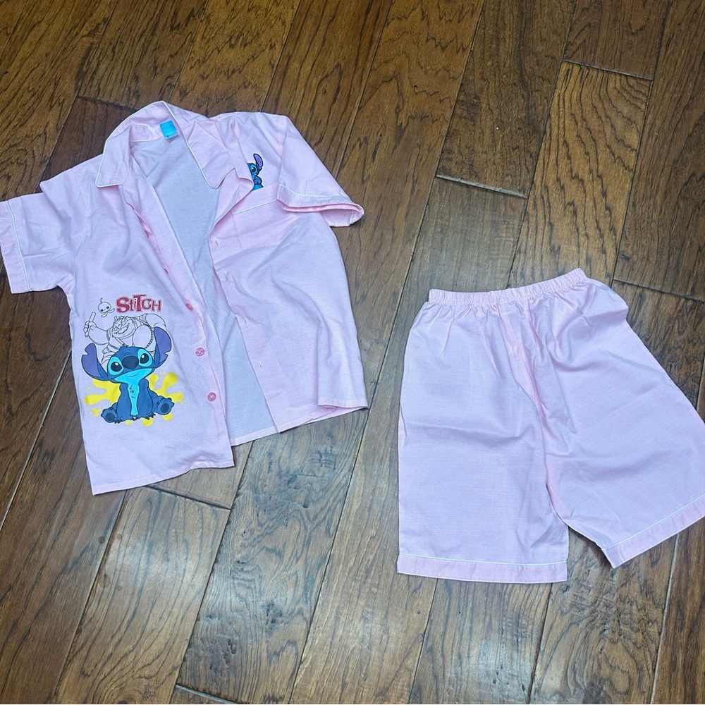 Disney Stitch womens Pajama Set‎ - Picture 1 of 4